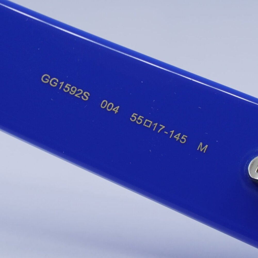 Final Price! Gucci GG1592S 004 Blue Sunglasses - Picture 7 of 11